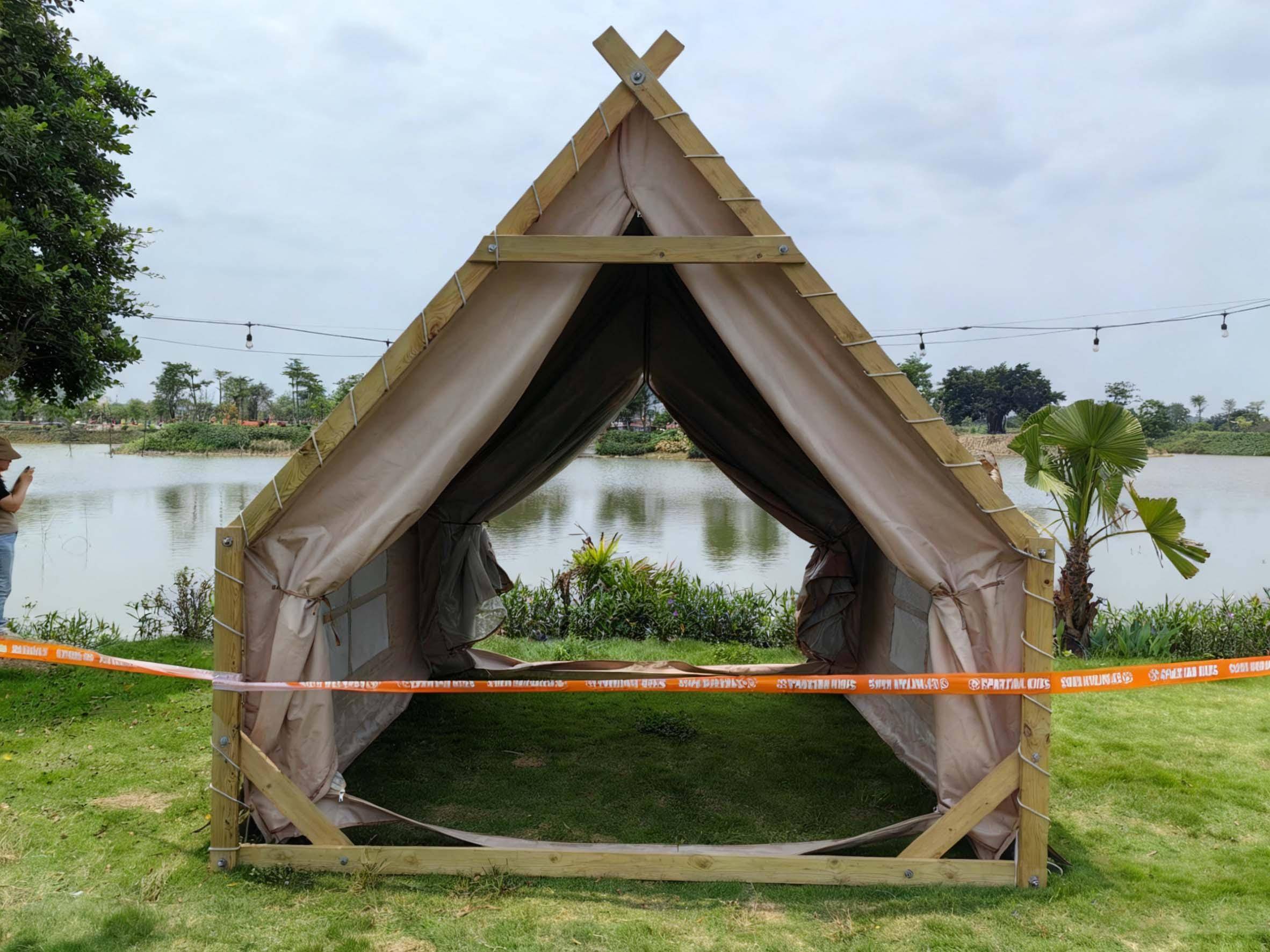 居专注金属结构房屋三大主营帐篷满足多元场景需求冰球突破技巧沙漠亲子景区帐篷定制优选佛山好来(图2)